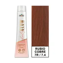 GENERICO - TINTURA PER S/AMONI ITELY DELYGLOW 7R RUBIO MEDIO COBRE 100ML 7.4 + OXIDANTE