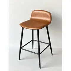 GENERICO - Silla de Bar Oxford 63 cm Cafe x 2 Un