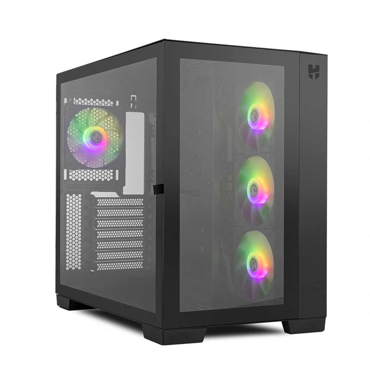 NOX - Gabinete Nox Hummer Astra Mid Tower, Color Negro