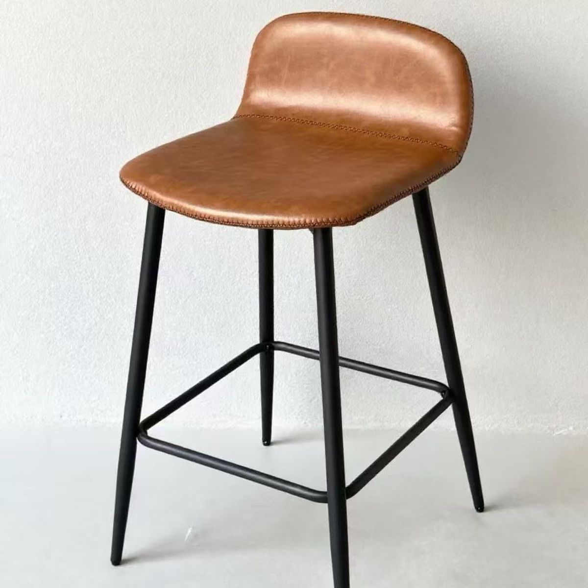 GENERICO - Silla de Bar Oxford 63 cm Cafe x 3 Un