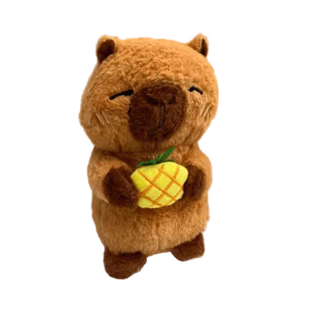 GENERICO - peluche capibara fruta  piña 22cm