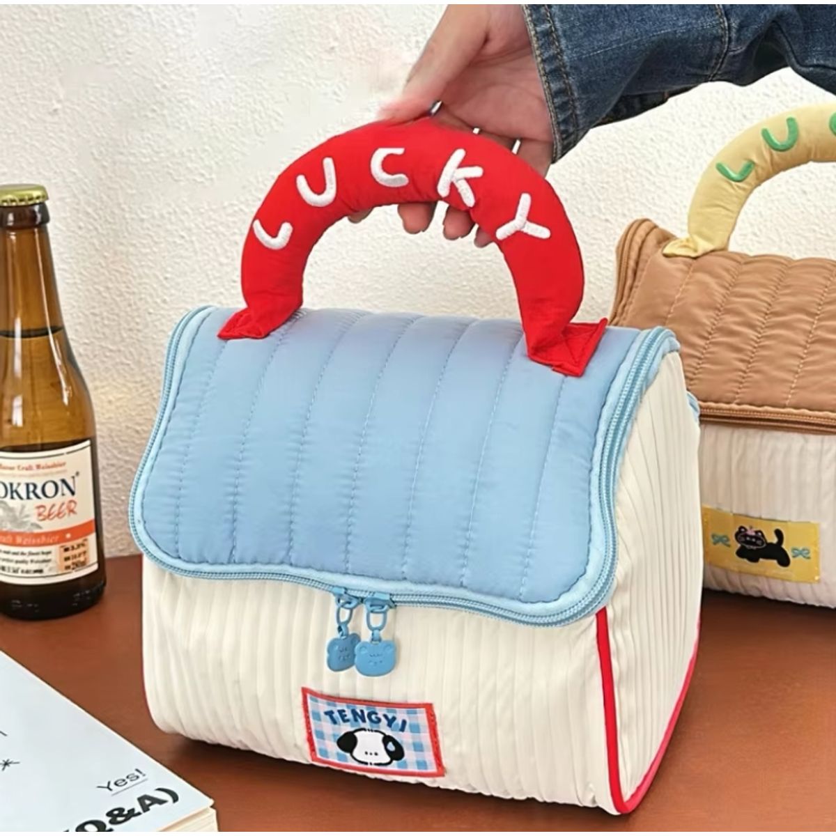 GENERICO - Bolso Cosmetiquero Maquillaje Organizador Kawaii Viaje