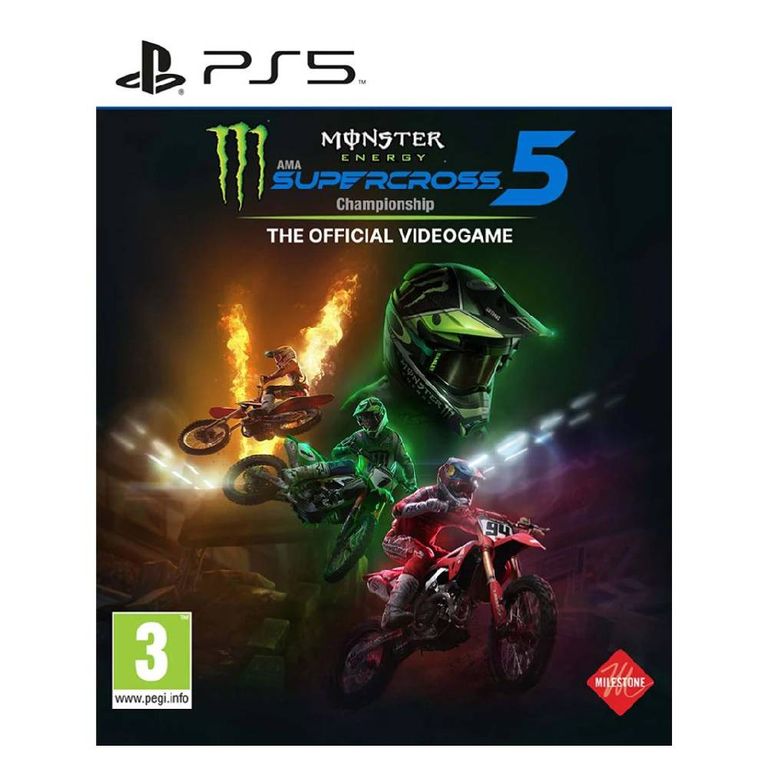 SONY Monster Energy Supercross 5 - Ps5 Físico - Sniper