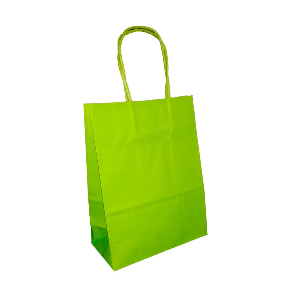 GENERICO - Bolsa de Papel Kraft para Regalo Verde Pack 12 und Cotillón