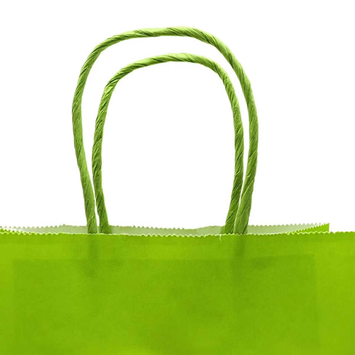 GENERICO - Bolsa de Papel Kraft para Regalo Verde Pack 12 und Cotillón