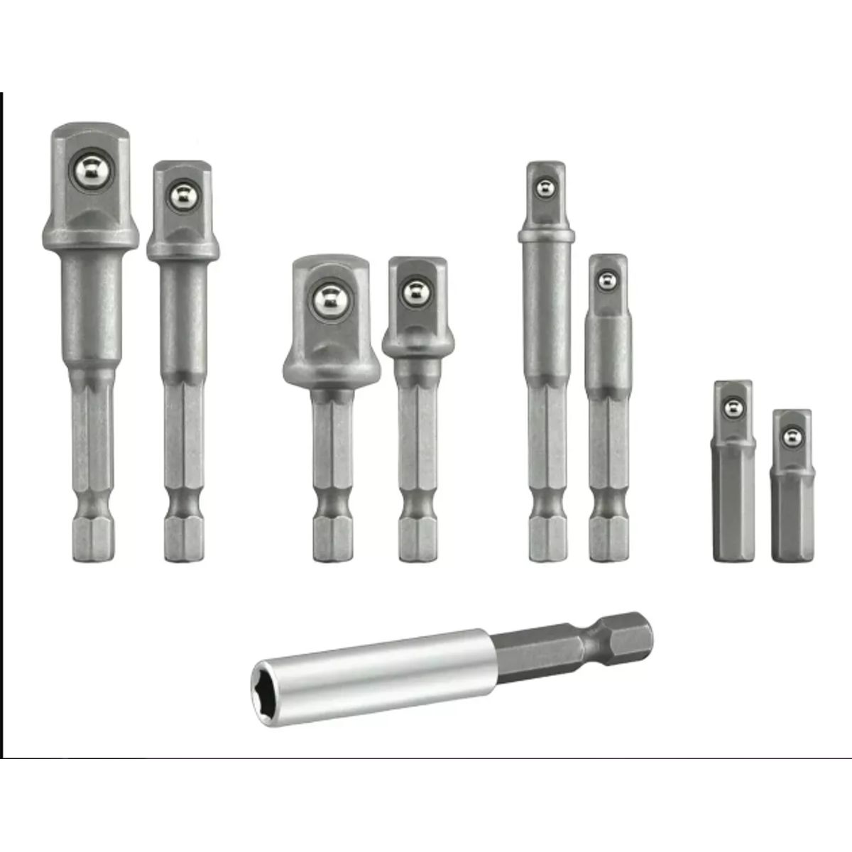 GENERICO - Set Adaptadores Dados De Impacto Magnéticos De 143812in