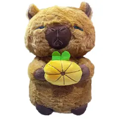 GENERICO - Peluche capibara fruta calabaza 22cm