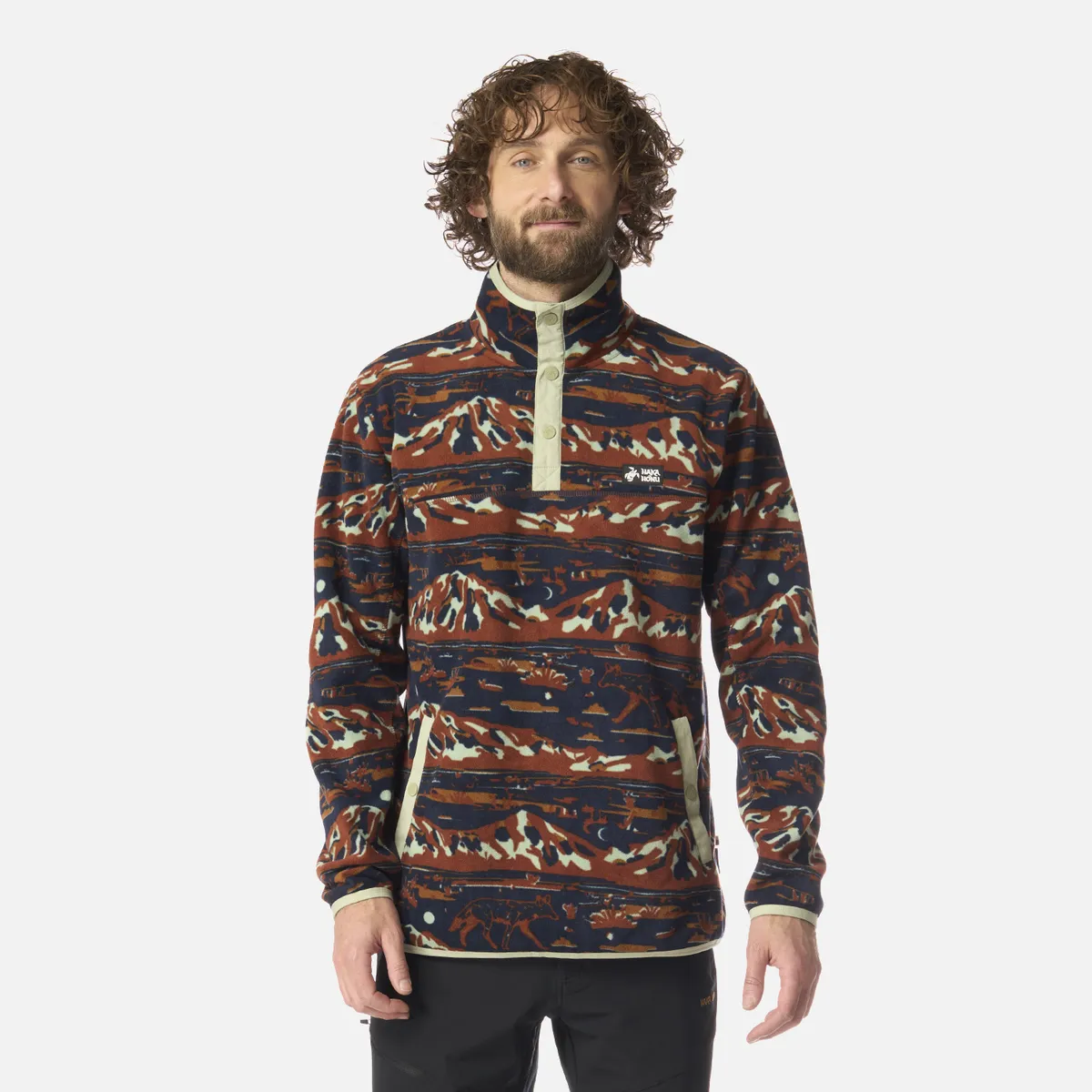 HAKA HONU - Polar Hombre Tokerau Print Terracota Haka Honu
