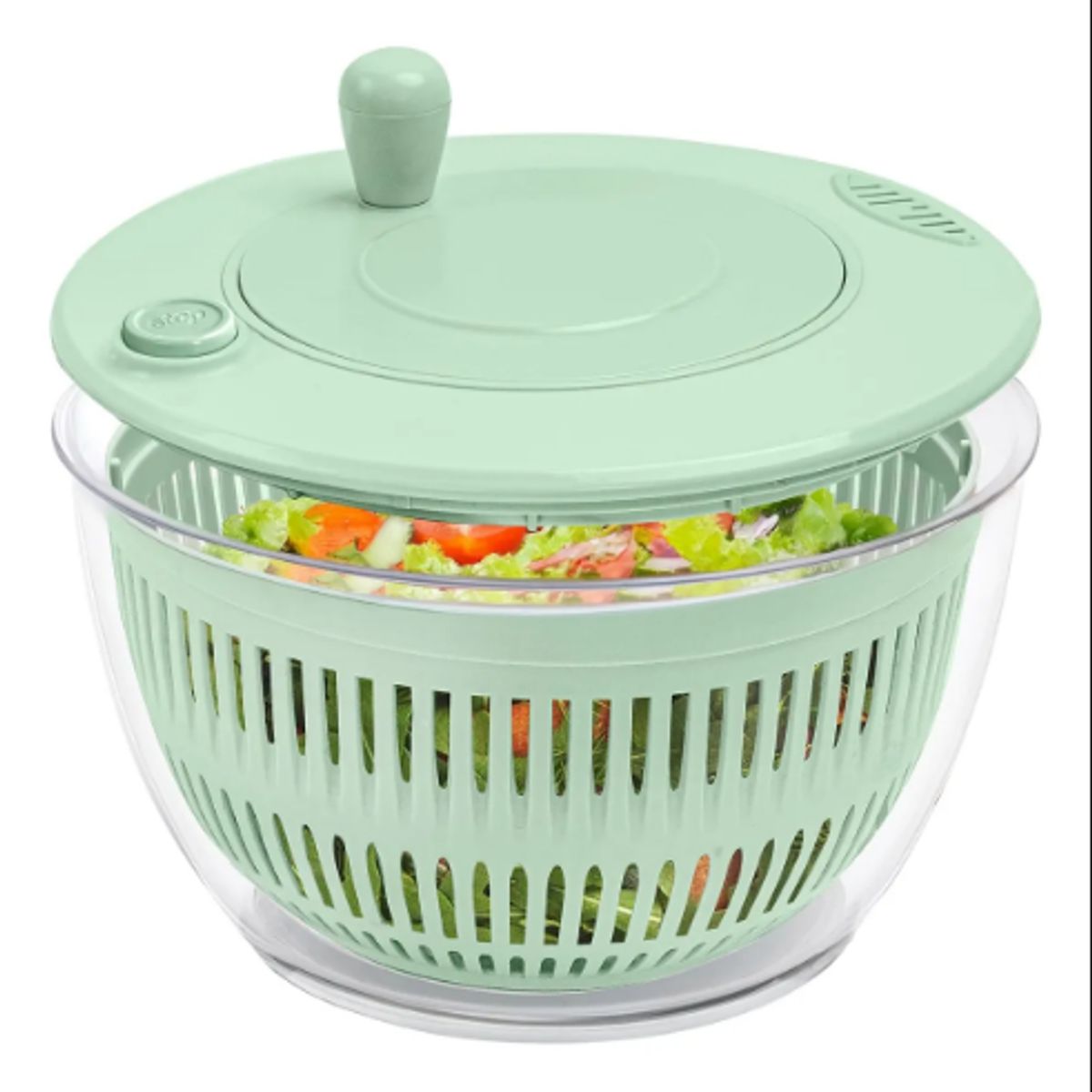GENERICO - Lavadora De Verduras Picador Escurridor Tabla Cuchillas