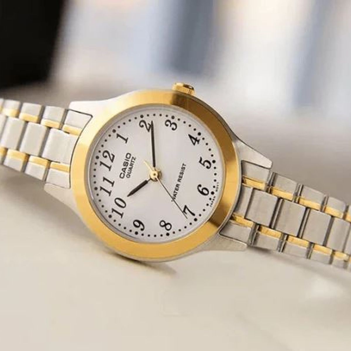 CASIO - RELOJ CASIO LTP1128G-7B MUJER ANALOGO METAL