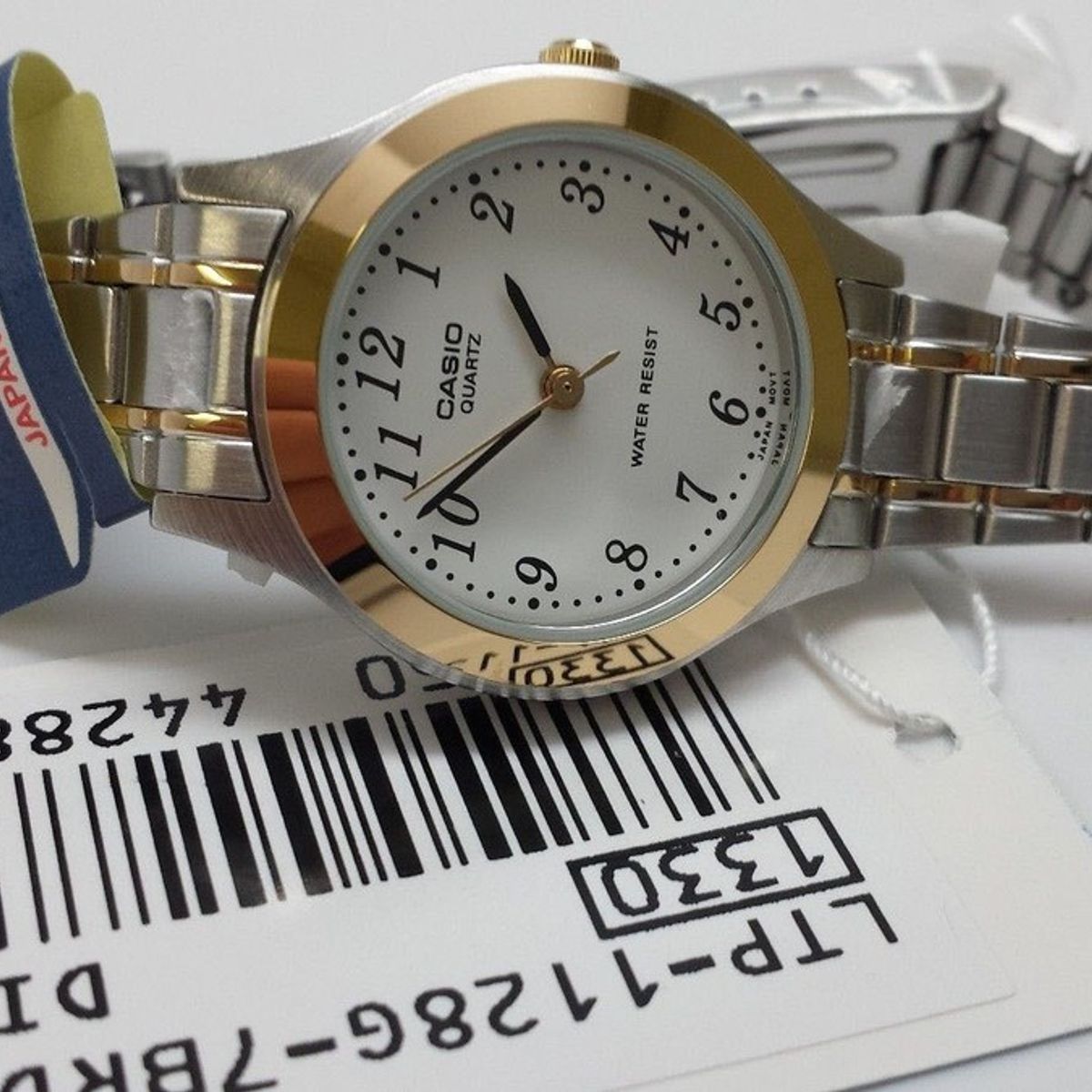 CASIO - RELOJ CASIO LTP1128G-7B MUJER ANALOGO METAL