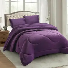 GENERICO - COBERTOR PLUSH 1.5 PLAZA CON CHIPORRO DE INVIERNO UINICOLOR MODERNO QUITA FRIO TF