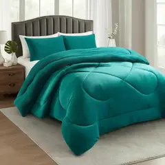 GENERICO - COBERTOR PLUSH 1.5 PLAZA CON CHIPORRO DE INVIERNO UINICOLOR MODERNO QUITA FRIO TF