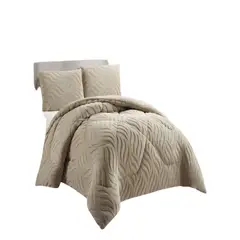 GENERICO - COBERTOR SHERPA TEXTURIZADO RB 2 PLAZAS CAFÉ