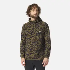 HAKA HONU - Polerón Hombre Taina Nui Print Verde Oliva