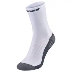 BABOLAT - Calcetin Mid Calf BlancoNegro Tenis Padel
