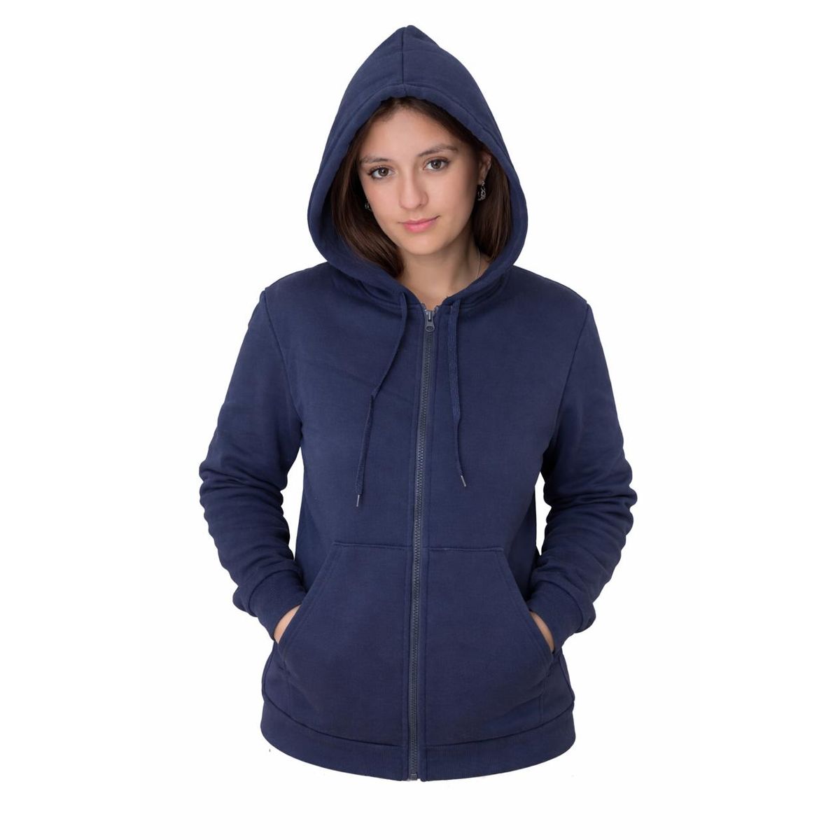 GENERICO - POLERON ESCOLAR AZUL MARINO TALLA L UNISEX