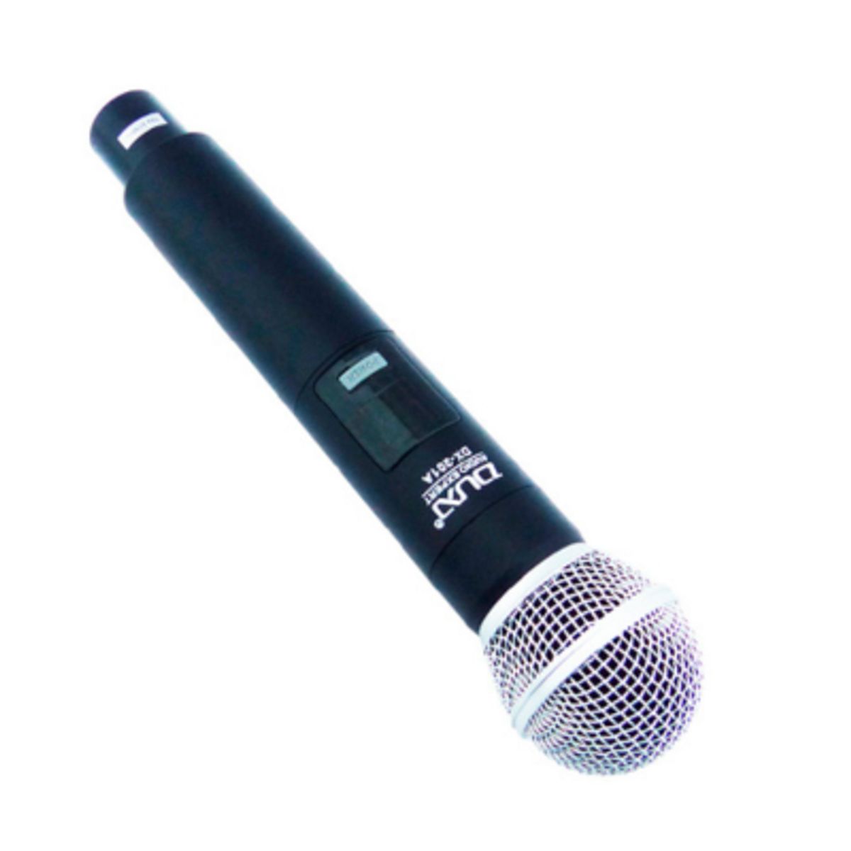 GENERICO - Microfono Inalambrico Profesional Modelo DX-201A Señal UHF Con Pantalla Recargable USB Tipe-C