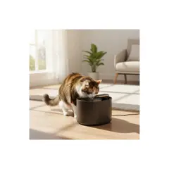 GENERICO - Fuente Bebedero Dispensador De Agua Para Mascotas Perro Gato Negro