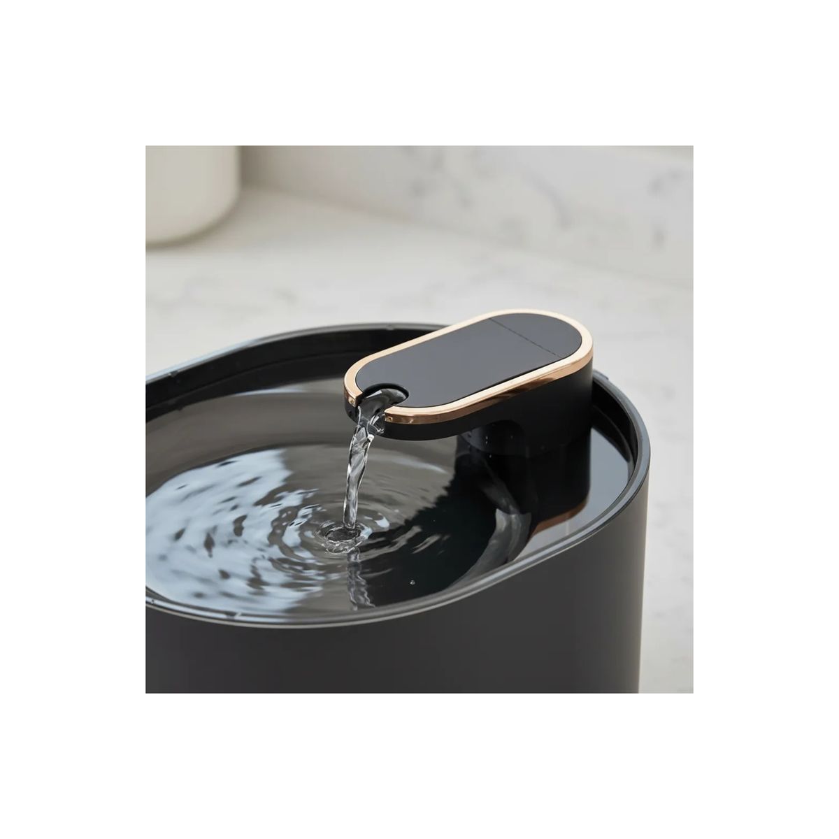 GENERICO - Fuente Bebedero Dispensador De Agua Para Mascotas Perro Gato Negro