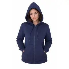 GENERICO - POLERON ESCOLAR AZUL MARINO TALLA M UNISEX