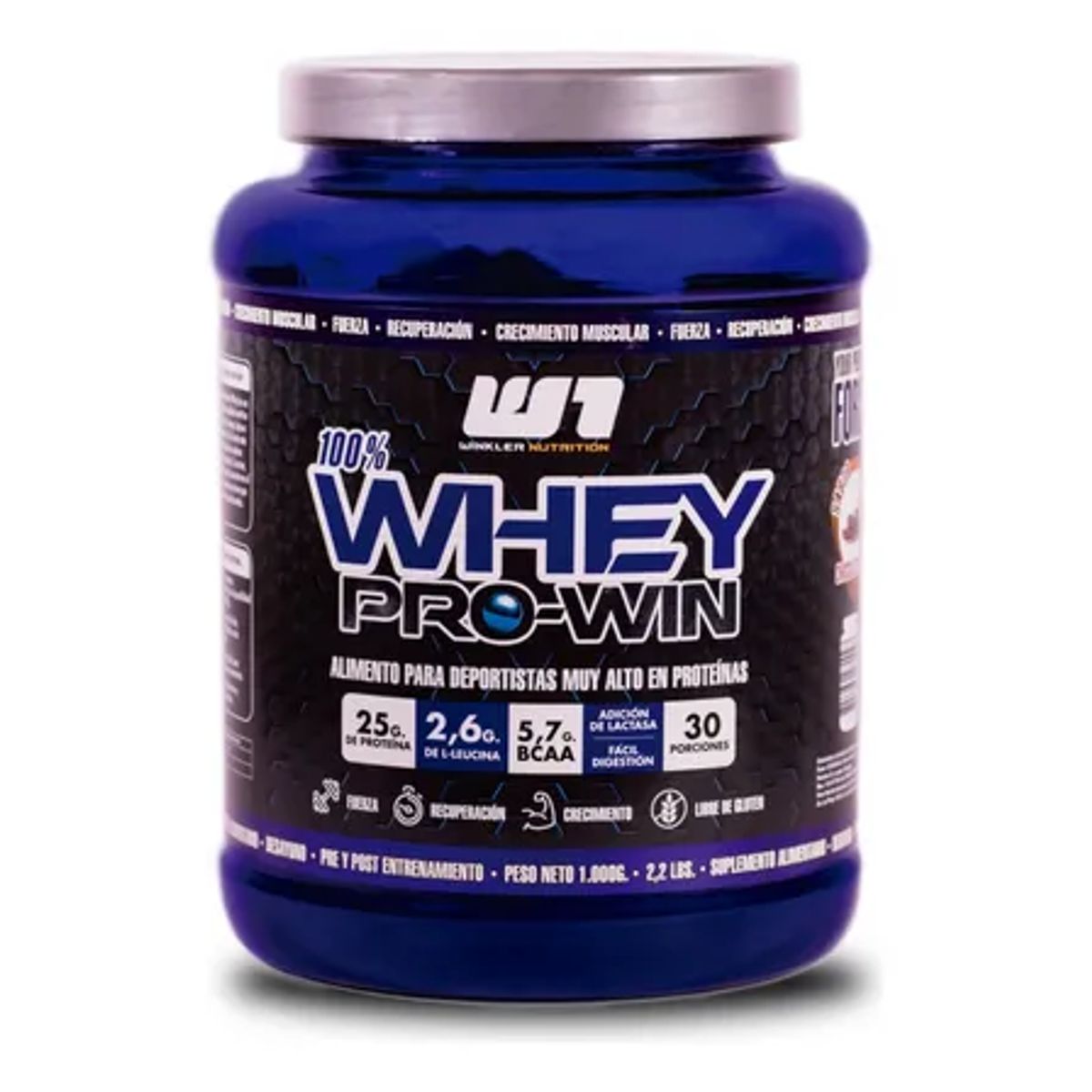 WINKLER NUTRITION - ProteIna Whey ProWin 1kg 30s FRUTOS DEL BOSQUE WINKLER NUTRITION