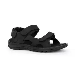 CARDINALE - Sandalias Hombre Cuero Coastown-9-01 Negro