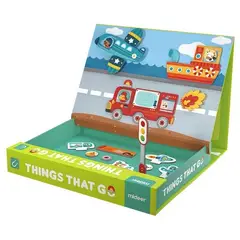 MIDEER - Juego Magnético Medios De Transporte