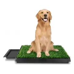 GENERICO - Baño Portátil Extraíble Con Césped Para Mascotas Perros