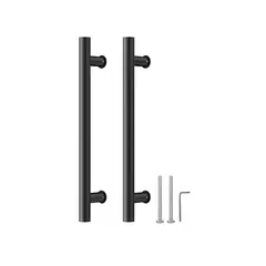 GENERICO - Jaladera Tipo H 60 Cm Puerta Aluminio, Vidrio Y Madera