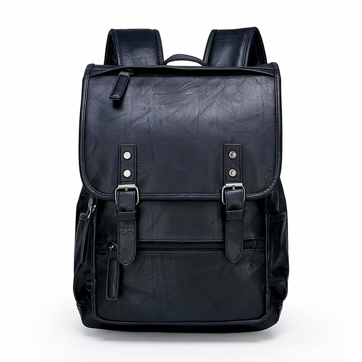 GENERICO - Mochila Vintage de Moda Gran Capacidad Cuero PU