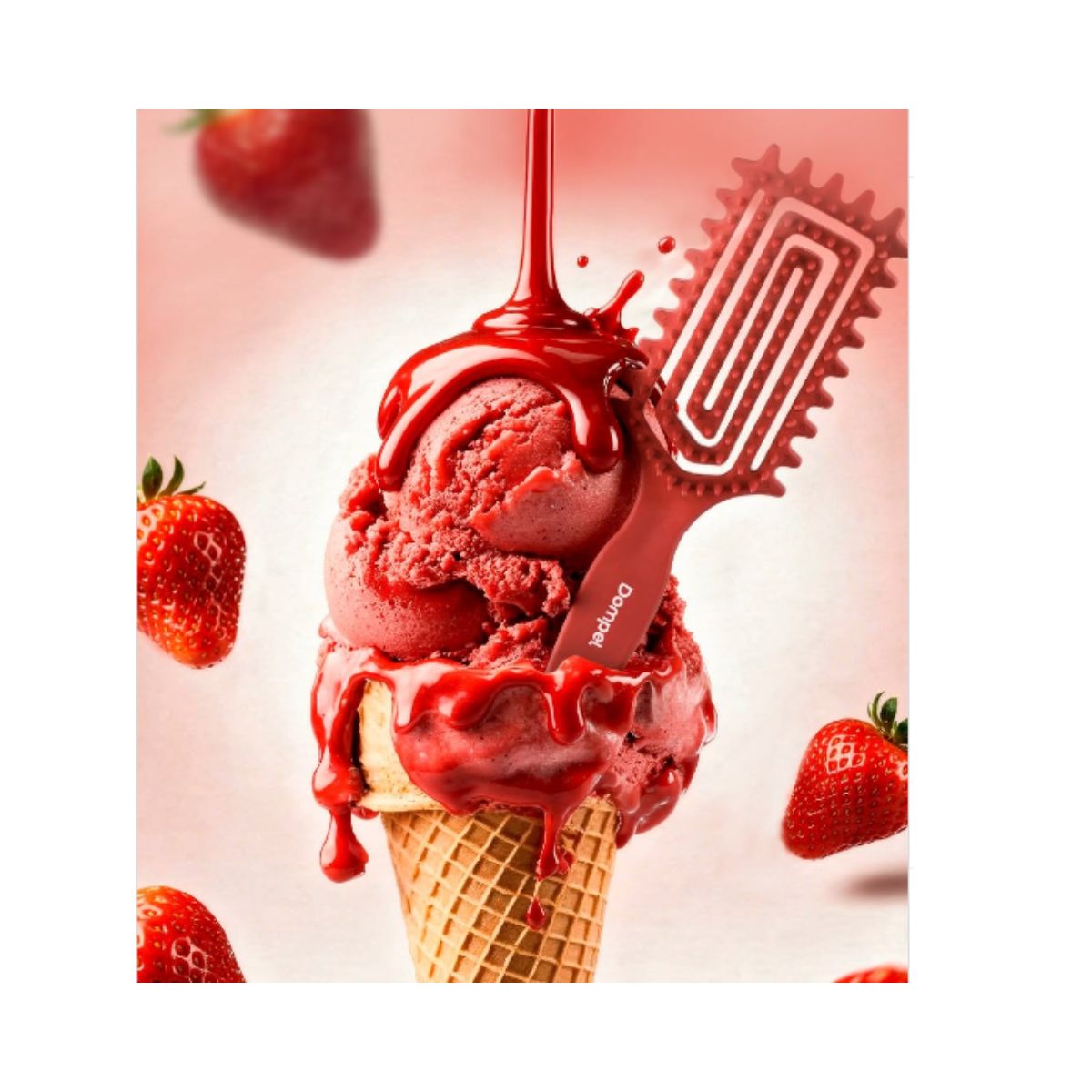 GENERICO - Cepilllo De Enlace Rizos Perfectos Coral