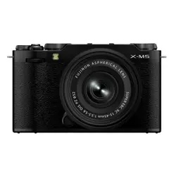 FUJIFILM - X-M5 Mirrorless Camera with XC 15-45mm f35-56 Lens Negro