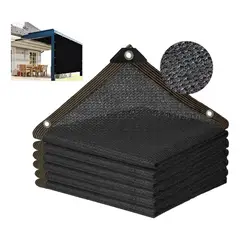 KUANGYE - Malla Raschel 3x4 Mts 90% Sombra Techo Patio Terraza Jardin