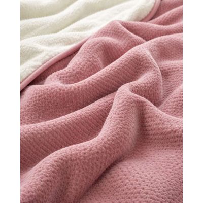 Imagen 2 del producto FRAZADA CON CHIPORRO ELEGANTE KING 230X250cm Rosa