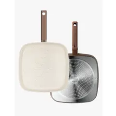 GENERICO - Sartén Bifera Cuadrada Antiadherente