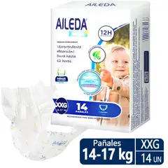 AILEDA - Pañales Desechable XXG14u Paquete Fácil De Llevar Extra Grande unidades Sin género