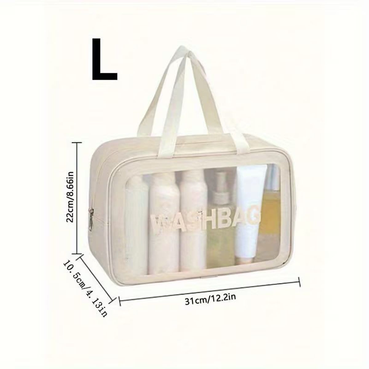 QIKUN - Set de 3 Organizadores Cosmetiquero Washbag Impermeables Neceser
