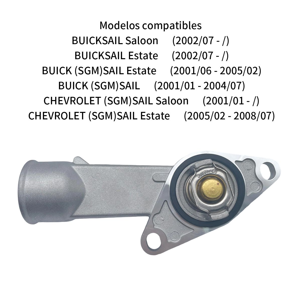 KINDA NICE - Termostato Completo Para Chevrolet Corsa 1.6 8v (1998-2012)