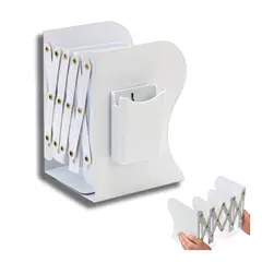 KINDA NICE - Estante Organizador Soporte Libros Ajustable Con Portalápiz