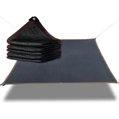 KUANGYE - Lona Malla 5x6m 90% Sombra Techo Patio Terraza Jardin