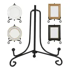 KUANGYE - Soporte Para Platos Exhibidor Grande Foto Cuadro 5 Unidades