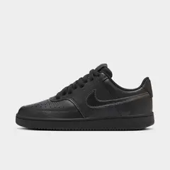 NIKE - Zapatillas Court Vision Low Negro Mujer