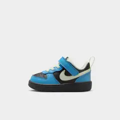 NIKE - Zapatillas Court Borough Low Recraft Negro Unisex niños