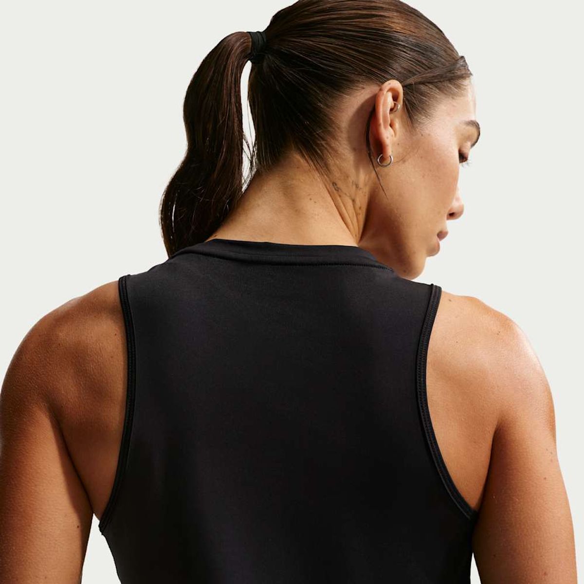 NIKE - Polera Nike One Classic Negro Mujer