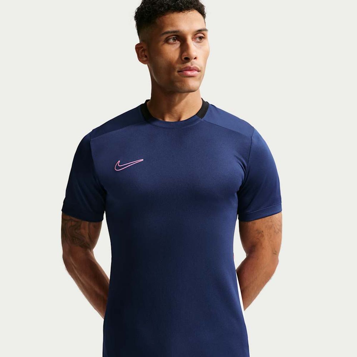 NIKE - Polera Nike Academy Azul Hombre