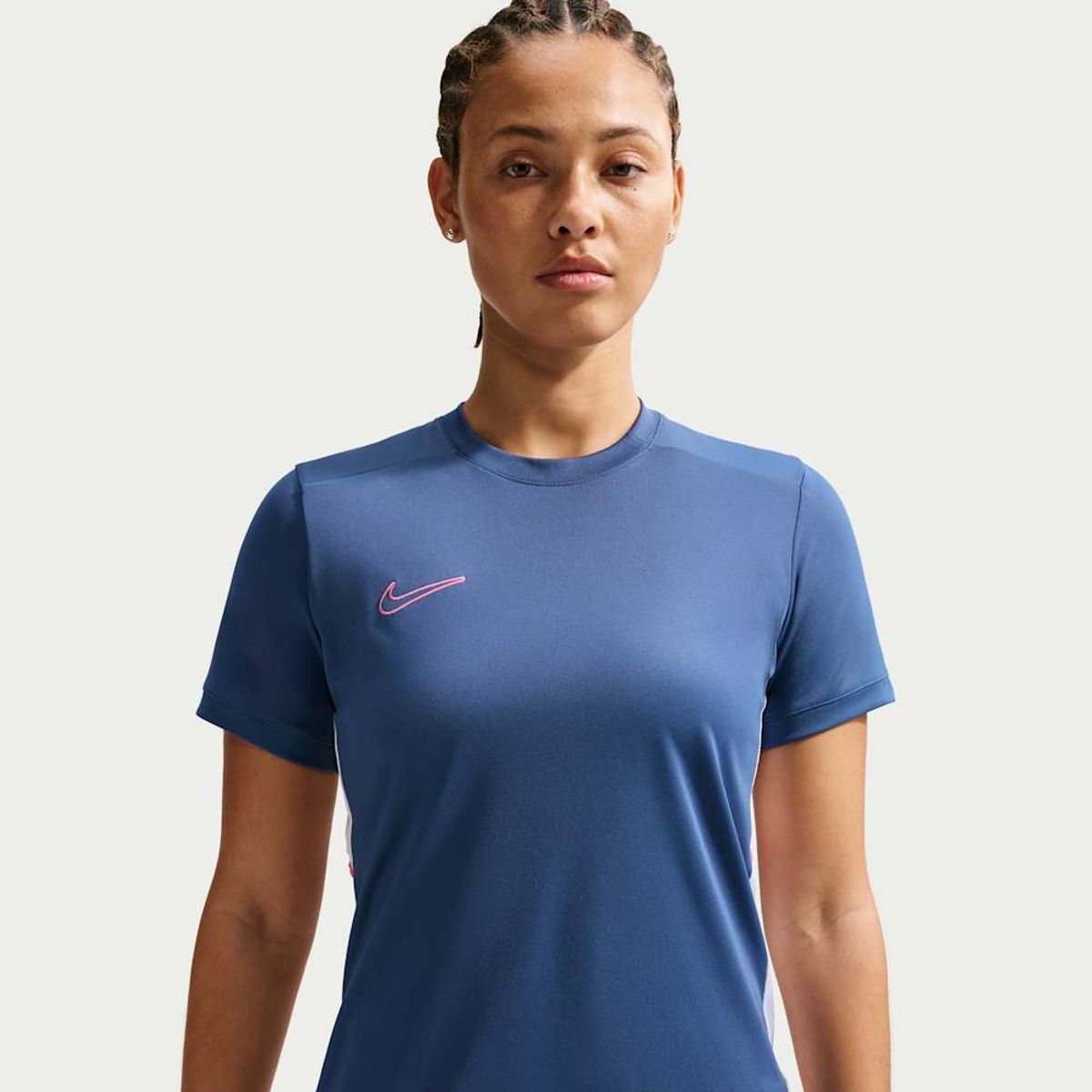 NIKE - Camiseta Nike Academy Azul Mujer