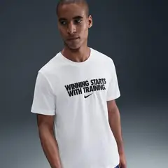 NIKE - Polera Blanco Hombre