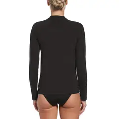 NIKE - Polera Long Sleeve Hydroguard Negro Mujer