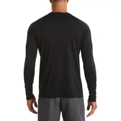NIKE - Polera Long Sleeve Hydroguard Negro Hombre
